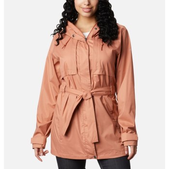 Columbia Ženske Jakne - Pardon My Trench Rain Roze | IJZT-46359